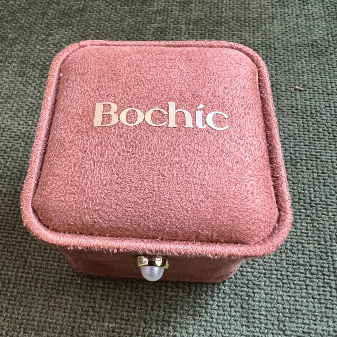 Bochic “Capri” Fancy Multi Color Natural Sapphire Brooch or Pendent 18K & Silver