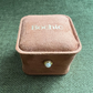 Bochic “Orient” Natural Emerald & Topaz Solitaire Ring Set In 18K Gold & Silver