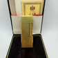 Vintage Circa 1980s Dunhill 18k Gold Plated Lighter