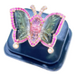 Bochic “Orient” Pink Sapphires & Tourmaline Ring Set in 18k Gold & Silver Size Us 7