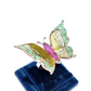 Bochic “Orient” Carved Tourmaline & Tsavorite Ring Set in 18k Gold & Silver Size Us 7