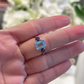 Bochic “Orient” Blue Topaz & Amethyst Ring Set In 18K Gold & Silver